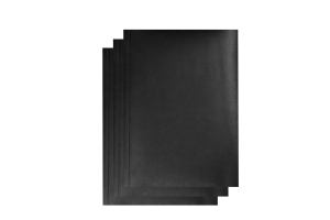 UCSLEA400BA Обложка Leatherette/имитация кожи (без корешка), черная, А4 Unibind