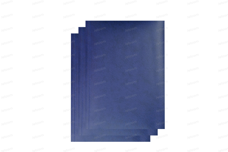 UCSLEA400DB Обложка Leatherette/имитация кожи (без корешка), темно-синияя, А4 Unibind (150 шт/упак)